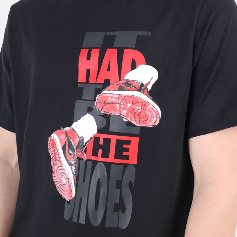 Мужская футболка Jordan The Shoes T-Shirt (DH8952-010)  - цена, описание, фото 2